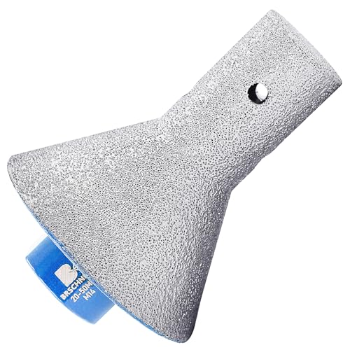 Diamant Fase Fräser 20-50mm - BRSCHNITT Diamant-Fingerfräser,mit M14-Gewinde für Fliesen Porzellan Keramik Marmor Granit Bohrungen Diamant Fase Fräser 20-50mm - BRSCHNITT Diamant-Fingerfräser,mit M14-Gewinde für Fliesen Porzellan Keramik Marmor Granit Bohrungen von BRSCHNITT