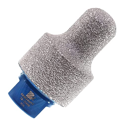 Diamant-Fingerfräser, BRSCHNITT 20-35mm Diamantbohrer mit M14-Gewinde zum Vergrößern vorhandener Löcher von Feinsteinzeugfliesen Keramik Marmor Granit Arbeitsplatte von BRSCHNITT