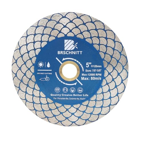 Diamant Trennscheibe 125mm - BRSCHNITT Doppelseitig zum Schneiden und Schleifen Granit Marmor Fliese Natursteine. Diamant Trennscheibe 125mm - BRSCHNITT Doppelseitig zum Schneiden und Schleifen Granit Marmor Fliese Natursteine. von BRSCHNITT