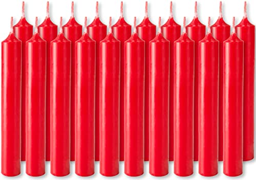 BRUBAKER 200er Pack Geburtstagskerzen Rot 9,5 cm - kleine Spitzkerzen für Geburtstag, Magie, Rituale oder Partydekoration - Dekokerzen mit 1,25 cm Durchmesser - Stabkerzen Leuchterkerzen BRUBAKER 200er Pack Geburtstagskerzen Rot 9,5 cm - kleine Spitzkerzen für Geburtstag, Magie, Rituale oder Partydekoration - Dekokerzen mit 1,25 cm Durchmesser - Stabkerzen Leuchterkerzen von BRUBAKER