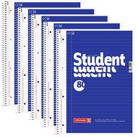 5 BRUNNEN Collegeblöcke Student liniert DIN A4 Innenrand 5 BRUNNEN Collegeblöcke Student liniert DIN A4 Innenrand von BRUNNEN