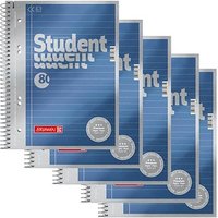 5 BRUNNEN Collegeblöcke Student Premium Kleinformat liniert DIN A5 Innenrand 5 BRUNNEN Collegeblöcke Student Premium Kleinformat liniert DIN A5 Innenrand von BRUNNEN