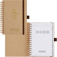 BRUNNEN Adressbuch Wire beige von BRUNNEN
