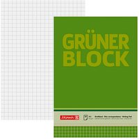 BRUNNEN Briefblöcke "Grüner Block" DIN A5 kariert von BRUNNEN