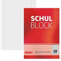 BRUNNEN Collegeblock Lineatur 28 kariert DIN A4 Innen- und Außenrand BRUNNEN Collegeblock Lineatur 28 kariert DIN A4 Innen- und Außenrand von BRUNNEN