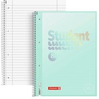 BRUNNEN Collegeblock Premium Student 27 liniert DIN A4 mit Randlinie (innen und außen), 5 St. von BRUNNEN