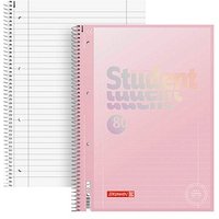 BRUNNEN Collegeblock Premium Student 27 liniert DIN A4 mit Randlinie (innen und außen), 5 St. von BRUNNEN