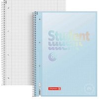 BRUNNEN Collegeblock Premium Student 28 kariert DIN A4 mit Randlinie (innen und außen), 5 St. von BRUNNEN