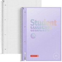 BRUNNEN Collegeblock Premium Student 28 kariert DIN A4 mit Randlinie (innen und außen), 5 St. von BRUNNEN