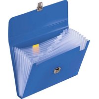 BRUNNEN Fächermappe FACT!pp 10 Fächer blau, 1 St. von BRUNNEN