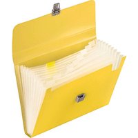 BRUNNEN Fächermappe FACT!pp 10 Fächer gelb, 1 St. von BRUNNEN