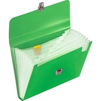 BRUNNEN Fächermappe FACT!pp 10 Fächer grün, 1 St. von BRUNNEN