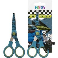 BRUNNEN Kinderschere Fast Wheels blau/grün 13,0 cm von BRUNNEN