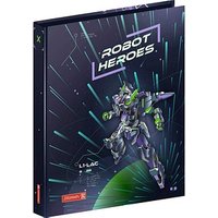 BRUNNEN ROBOT HEROES Ringbuch 2-Ringe dunkelblau, lila 3,2 cm DIN A4 BRUNNEN ROBOT HEROES Ringbuch 2-Ringe dunkelblau, lila 3,2 cm DIN A4 von BRUNNEN