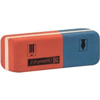 BRUNNEN Radiergummi rot/blau, 1 St. von BRUNNEN