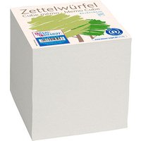 KÖNIG & EBHARDT Recycling Notizzettel geleimt grau 8,5 x 8,5 cm, ca. 650 Blatt, 1 Pack von KÖNIG & EBHARDT