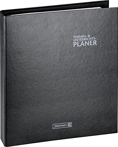 BRUNNEN Ringbuch-Kalender mit Einlage Lehrer-Sortiment 2023/2024 2 Seiten = 1 Woche Überformat A4: ca. 28 x 31,5 cm schwarz BRUNNEN Ringbuch-Kalender mit Einlage Lehrer-Sortiment 2023/2024 2 Seiten = 1 Woche Überformat A4: ca. 28 x 31,5 cm schwarz von BRUNNEN
