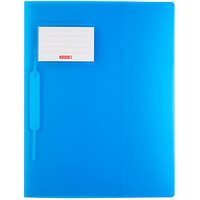 BRUNNEN Schnellhefter FACT!pp Kunststoff blau transluzent DIN A4, 1 St. von BRUNNEN