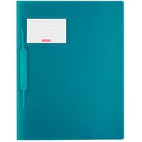 BRUNNEN Schnellhefter FACT!pp Kunststoff türkis transluzent DIN A4, 1 St. von BRUNNEN
