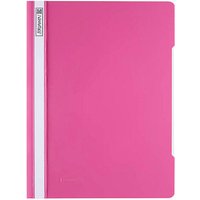 BRUNNEN Schnellhefter Kunststoff pink DIN A4 überbreit, 1 St. von BRUNNEN