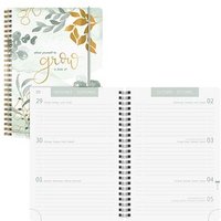 BRUNNEN Schülerkalender Grow 2026/2027 mehrfarbig: grün, gold, 1 St. von BRUNNEN