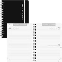 BRUNNEN Schülerkalender Plain Black 2026/2027 schwarz, 1 St. von BRUNNEN