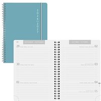 BRUNNEN Schülerkalender Plain Blue 2026/2027 türkis, 1 St. von BRUNNEN