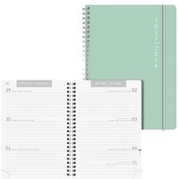 BRUNNEN Schülerkalender Plain Mint Juli 2025 - Dezember 2026 mint von BRUNNEN