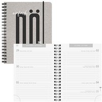 BRUNNEN Schülerkalender einfach Nö 2026/2027 grau, 1 St. von BRUNNEN