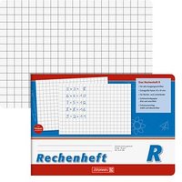 BRUNNEN Schulheft Lineatur R kariert DIN A5 quer ohne Rand, 16 Blatt BRUNNEN Schulheft Lineatur R kariert DIN A5 quer ohne Rand, 16 Blatt von BRUNNEN