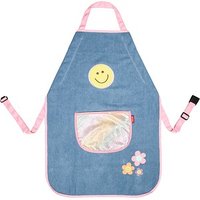 BRUNNEN Mädchen Kinder Malschürze Happy Hippie blau Einheitsgröße 1 St. BRUNNEN Mädchen Kinder Malschürze Happy Hippie blau Einheitsgröße 1 St. von BRUNNEN