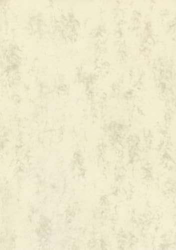 Brunnen 5 x Universalpapier A4 Marmor 120g/qm Chamois VE=35 Blatt von BRUNNEN