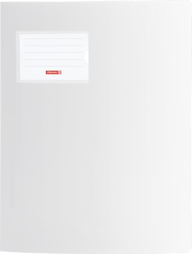 Brunnen | Schnellhefter FACT! pp weiß deckend (A4, mit Namensschild, Einstecktasche, Dokumentenmappe, Schulsachen, Fächermappe, Hefter, Organisator, A4 Folder) von BRUNNEN