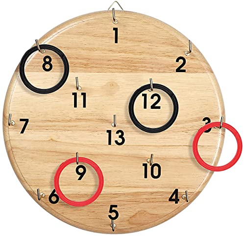 BS Toys Ringwurfspiel - Wurfspiel für Kinder & Erwachsene - Für Indoor & Outdoor - Gesellschaftsspiel - Ideal für Kindergeburtstag & Party - Ab 6 Jahren - Für unbegrenzt viele Spieler BS Toys Ringwurfspiel - Wurfspiel für Kinder & Erwachsene - Für Indoor & Outdoor - Gesellschaftsspiel - Ideal für Kindergeburtstag & Party - Ab 6 Jahren - Für unbegrenzt viele Spieler von BS Toys