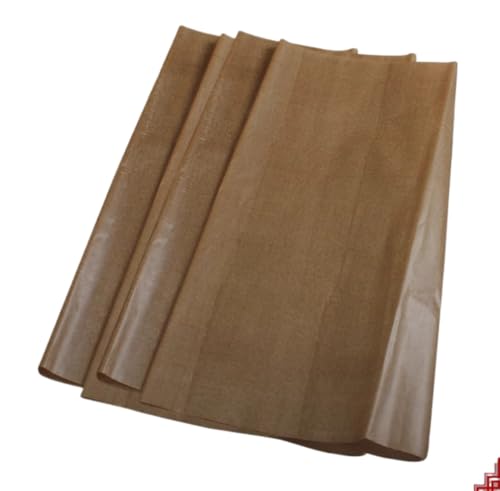 1 Packung industrielles rostfreies Papier, feuchtigkeitsfestes Papier, Metalllager-Geschenkpapier, Ölpapier, Ölpapier, Wachspapier (braun, 15 x 100 m) von BSC WISSEN DE