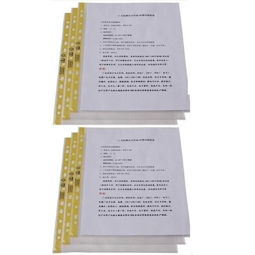 ESD-sichere und antistatische PE-LD-Dokumententasche, A4, EPA antistatische Dokumentenschutzhülle, antistatische Büro-Dokumententasche, 11-Loch-A4-Dokumententasche, transparent, 50 Stück ESD-sichere und antistatische PE-LD-Dokumententasche, A4, EPA antistatische Dokumentenschutzhülle, antistatische Büro-Dokumententasche, 11-Loch-A4-Dokumententasche, transparent, 50 Stück von BSC WISSEN DE