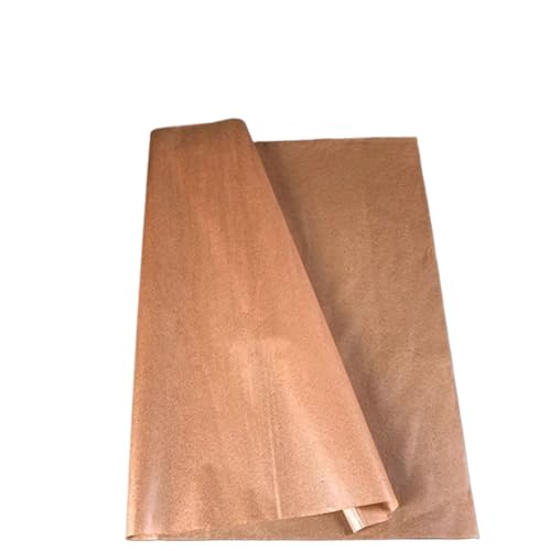 BSC WISSEN DE Industrielles Wachspapier, rostfrei, feuchtigkeitsbeständig, ölfest, Braun, 90 x 60 cm, 10 Stück von BSC WISSEN DE