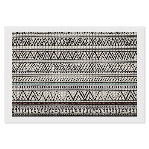BSCKKDMN Boho Triangle Stripes Diamond Painting Kits für Erwachsene Diamond Art Kit für Anfänger 5D DIY Full Square Diamond Art Craft Kits für Erwachsene für Home Wall Decor BSCKKDMN Boho Triangle Stripes Diamond Painting Kits für Erwachsene Diamond Art Kit für Anfänger 5D DIY Full Square Diamond Art Craft Kits für Erwachsene für Home Wall Decor von BSCKKDMN
