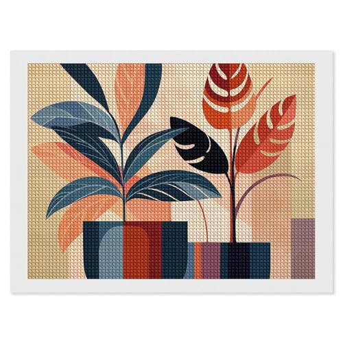 BSCKKDMN Botanical Collage Diamond Painting Kits für Erwachsene Diamond Art Kit für Anfänger 5D DIY Full Square Diamond Art Craft Kits für Erwachsene für Home Wall Decor BSCKKDMN Botanical Collage Diamond Painting Kits für Erwachsene Diamond Art Kit für Anfänger 5D DIY Full Square Diamond Art Craft Kits für Erwachsene für Home Wall Decor von BSCKKDMN