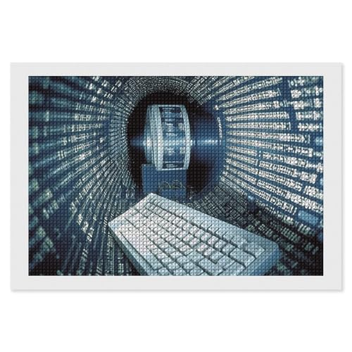 BSCKKDMN Computer Technology Diamond Painting Kits für Erwachsene Diamond Art Kit für Anfänger 5D DIY Full Square Diamond Art Craft Kits für Erwachsene für Home Wall Decor BSCKKDMN Computer Technology Diamond Painting Kits für Erwachsene Diamond Art Kit für Anfänger 5D DIY Full Square Diamond Art Craft Kits für Erwachsene für Home Wall Decor von BSCKKDMN