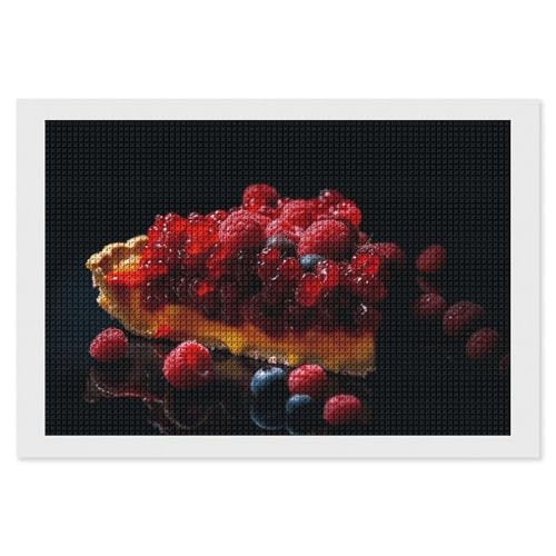 BSCKKDMN Delicacies with Berries Diamond Painting Kits for Adults Diamond Art Kit for Beginner 5D DIY Full Square Diamond Art Craft Kits for Adults for Home Wall Decor BSCKKDMN Delicacies with Berries Diamond Painting Kits for Adults Diamond Art Kit for Beginner 5D DIY Full Square Diamond Art Craft Kits for Adults for Home Wall Decor von BSCKKDMN
