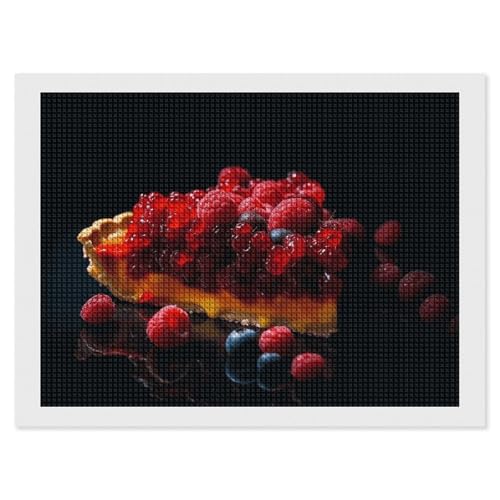 BSCKKDMN Delicacies with Berries Diamond Painting Kits for Adults Diamond Art Kit for Beginner 5D DIY Full Square Diamond Art Craft Kits for Adults for Home Wall Decor BSCKKDMN Delicacies with Berries Diamond Painting Kits for Adults Diamond Art Kit for Beginner 5D DIY Full Square Diamond Art Craft Kits for Adults for Home Wall Decor von BSCKKDMN