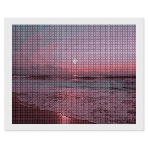 BSCKKDMN Purple Moon Diamond Painting Kits for Adults Diamond Art Kit for Beginner 5D DIY Full Square Diamond Art Craft Kits for Adults for Home Wall Decor BSCKKDMN Purple Moon Diamond Painting Kits for Adults Diamond Art Kit for Beginner 5D DIY Full Square Diamond Art Craft Kits for Adults for Home Wall Decor von BSCKKDMN