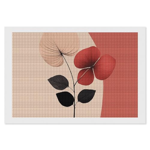 BSCKKDMN Simple Stillleben Diamond Painting Kits für Erwachsene Diamond Art Kit für Anfänger 5D DIY Full Square Diamond Art Craft Kits für Erwachsene für Home Wall Decor von BSCKKDMN