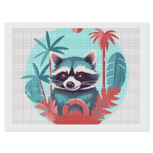 BSCKKDMN Waschbär Avatar Diamond Painting Kits für Erwachsene Diamond Art Kit für Anfänger 5D DIY Full Square Diamond Art Craft Kits für Erwachsene für Home Wall Decor BSCKKDMN Waschbär Avatar Diamond Painting Kits für Erwachsene Diamond Art Kit für Anfänger 5D DIY Full Square Diamond Art Craft Kits für Erwachsene für Home Wall Decor von BSCKKDMN