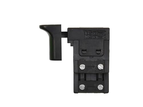 BSD Ersatz Taste Schalter Switch, Ersatzschalter für Bohrmaschine Schlagbohrmaschine - Model: FA2-8/2WB - 8A 250V/16A 125V - Kompatibel mit Schlagbohrmaschine I-601 von BSD