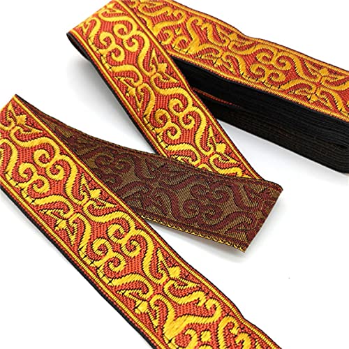 Vintage ethnische Stickerei Spitzenband Trim DIY Kleidung Tasche Zubehör bestickter Stoff-33,9 Meter Vintage ethnische Stickerei Spitzenband Trim DIY Kleidung Tasche Zubehör bestickter Stoff-33,9 Meter von BSDIHRIWEJFHSIE