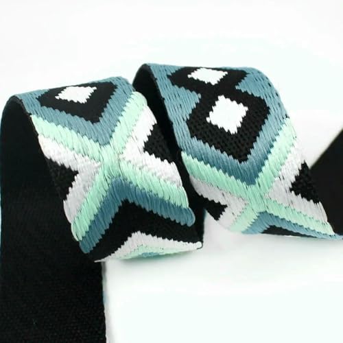 1/2/5 m, 38/50 mm, Jacquard-Gurtband, Nylonband, Rucksack, Schulterband, Taschengurt, Kleiderbänder, DIY-Nähzubehör, 25–50 mm, 5 Meter 1/2/5 m, 38/50 mm, Jacquard-Gurtband, Nylonband, Rucksack, Schulterband, Taschengurt, Kleiderbänder, DIY-Nähzubehör, 25–50 mm, 5 Meter von BSGUZ