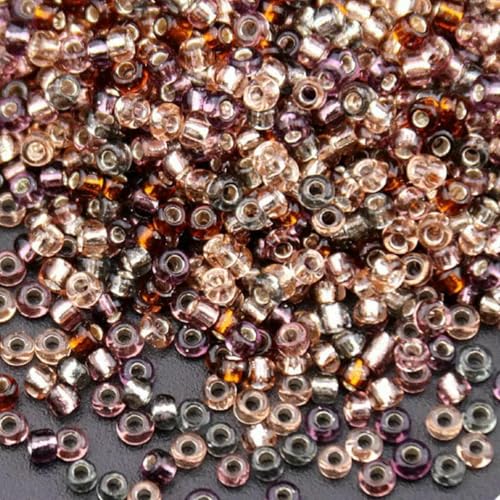 1,5 mm, 2 mm, 3,0 mm, 4,0 mm, 30 Farben, transparente tschechische Silberlinie, Glasperlen 15/0, 12/0, Abstandsperlen für Schmuckherstellung, DIY-Nähen, 005, 2 mm, 720 Stück 1,5 mm, 2 mm, 3,0 mm, 4,0 mm, 30 Farben, transparente tschechische Silberlinie, Glasperlen 15/0, 12/0, Abstandsperlen für Schmuckherstellung, DIY-Nähen, 005, 2 mm, 720 Stück von BSGUZ
