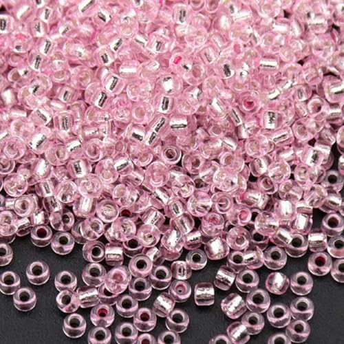 1,5 mm, 2 mm, 3,0 mm, 4,0 mm, 30 Farben, transparente tschechische Silberlinie, Glasperlen 15/0 12/0, Abstandsperlen für Schmuckherstellung, DIY-Nähen, 35 – 1,5 mm, 840 Stück, 5 g 1,5 mm, 2 mm, 3,0 mm, 4,0 mm, 30 Farben, transparente tschechische Silberlinie, Glasperlen 15/0 12/0, Abstandsperlen für Schmuckherstellung, DIY-Nähen, 35 – 1,5 mm, 840 Stück, 5 g von BSGUZ